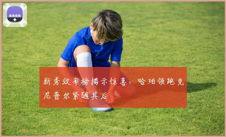 新秀效率榜揭示惊喜，哈珀领跑克尼普尔紧随其后